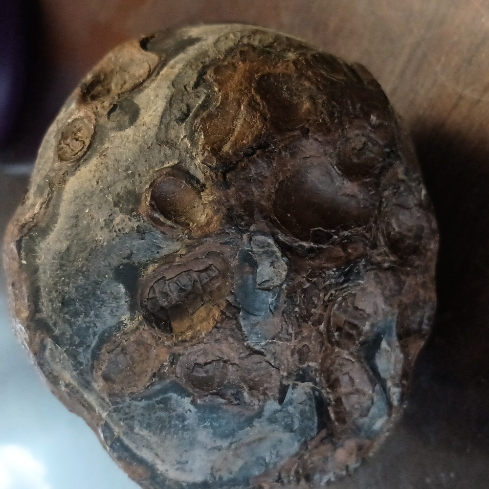 Agate Large Mud Stone . IE mud that turned to stone Naturally Made in Nature